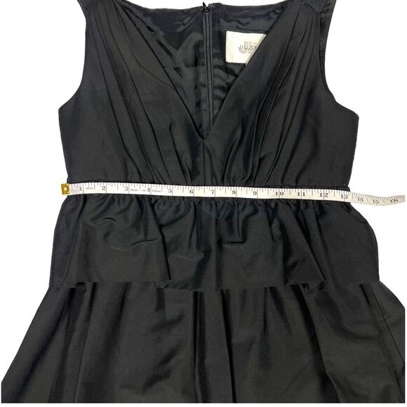 Jill Stuart Dress Black Red Colorblock Sleeveless Fit & Flare A-Line‎ Women's 4 - Picture 4 of 13